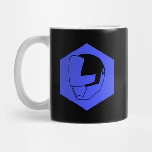 LupinBlue Side Helmet Mug